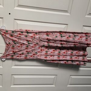 Heart Of Haute Christmas Holiday Ornament Print Dress